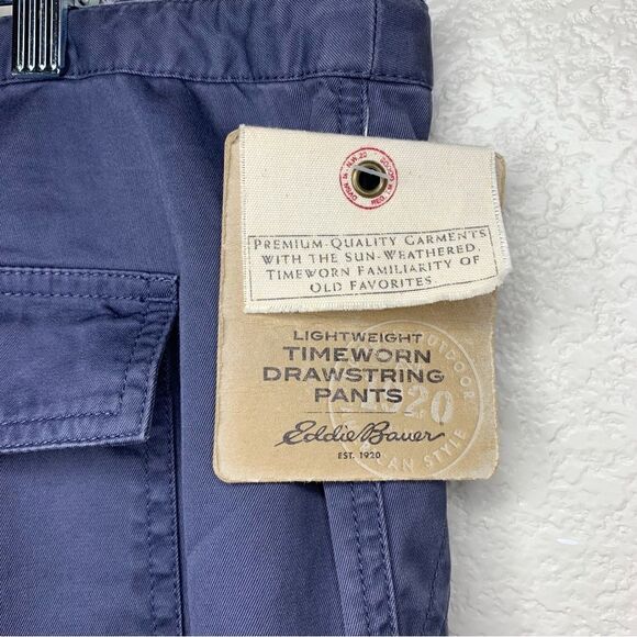 NWT Eddie Bauer Women’s Size 18 Lightweight Timeworn Drawstring Pants - Picture 7 of 12